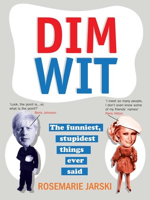 cover image of Dim Wit